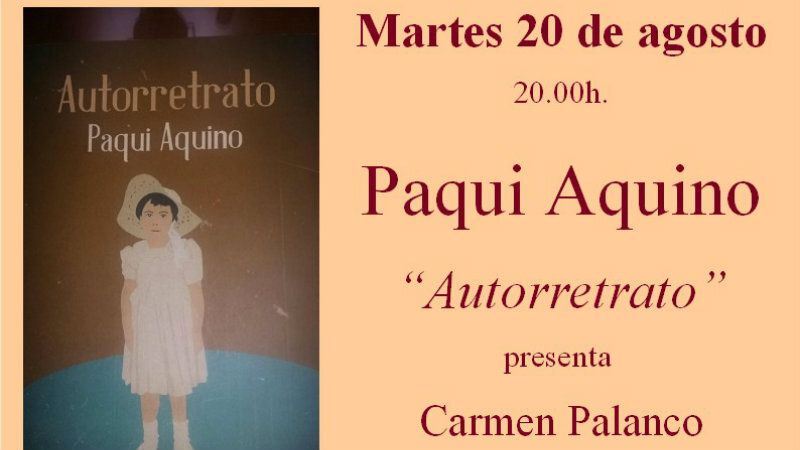 Paqui Aquino presenta su poemario 'Autorretrato' en Punta Umbría