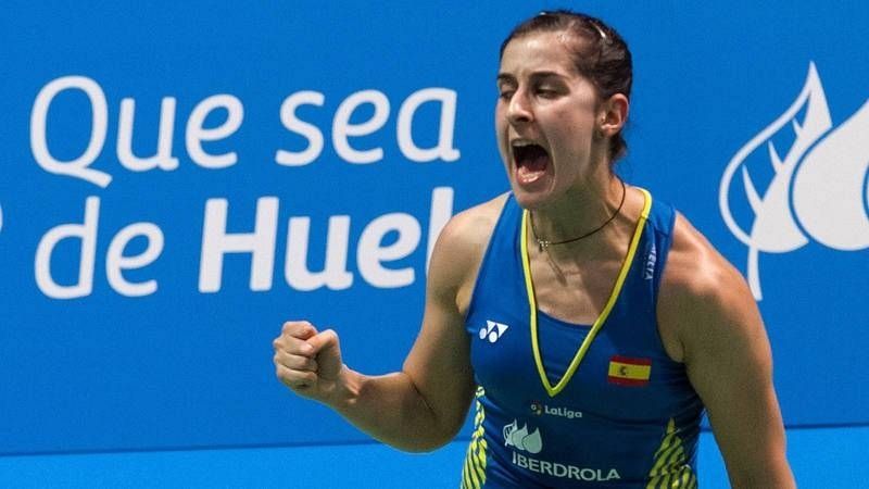 Carolina Marín afrontará en el pabellón que lleva su nombre la recta final de la recuperación de su lesión