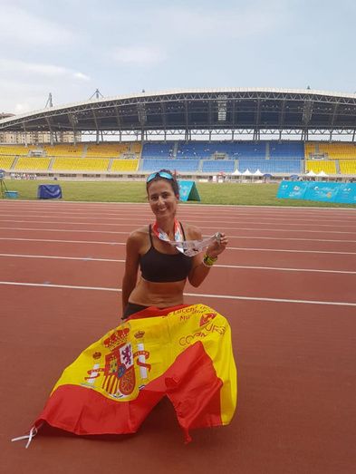Yolanda Domínguez se trae seis medallas del Mundial de Policías y Bomberos