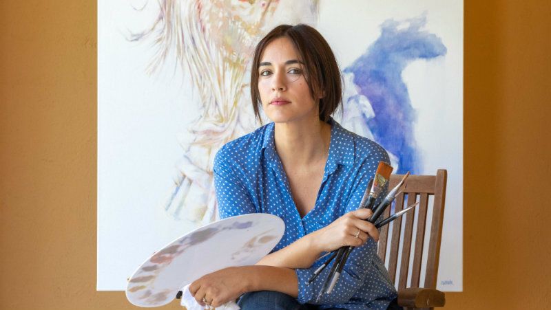 Homenaje a Sorolla en el Cartel de las Fiestas de las Angustias de Ayamonte