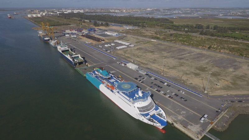 El Puerto de Huelva continúa su senda de crecimiento con un acumulado de más de 20 millones de toneladas