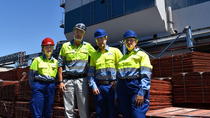 Atlantic Copper incorpora a su plantilla a seis alumnos de FP Dual