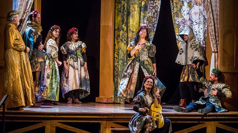 El teatro amoroso renacentista llega este sábado a Niebla de la mano de la 'Comedia Aquilana'
