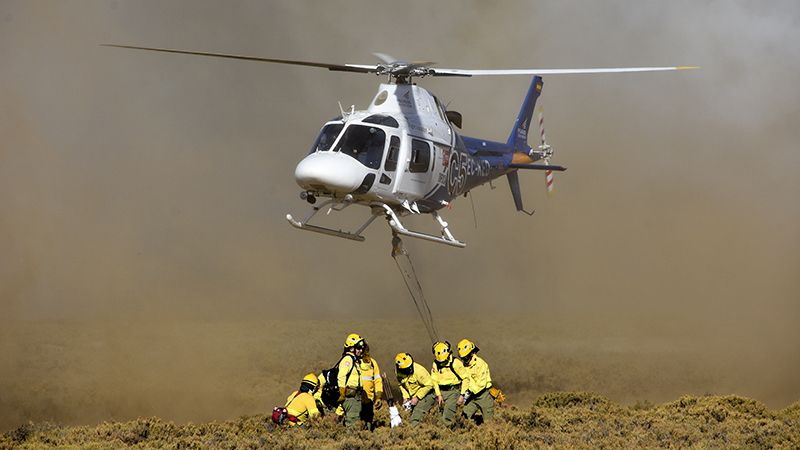 Estabilizado el incendio forestal declarado en Isla Canela