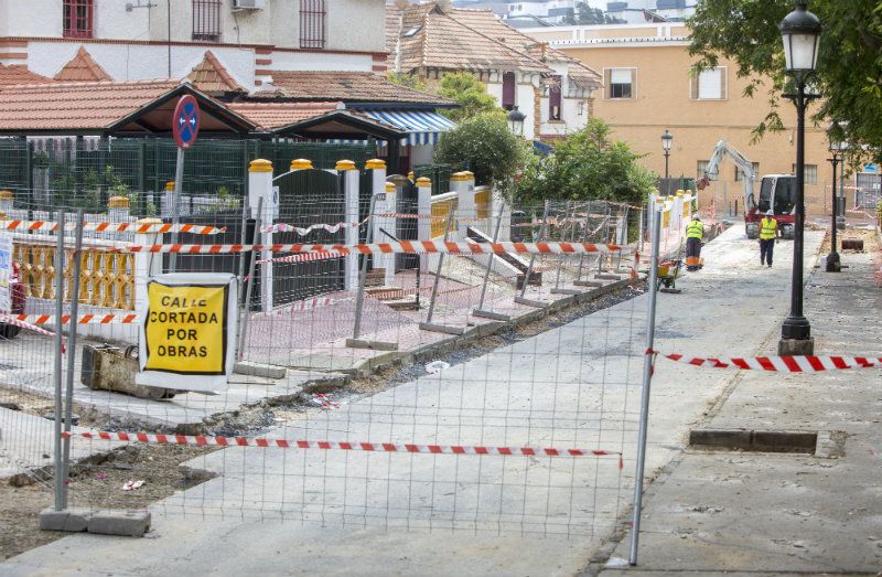 Arrancan en el Barrio Obrero los trabajos para la rehabilitación del pavimento