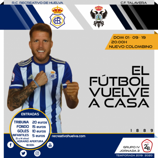 Entradas a 10, 15 y 20 euros ante el Talavera