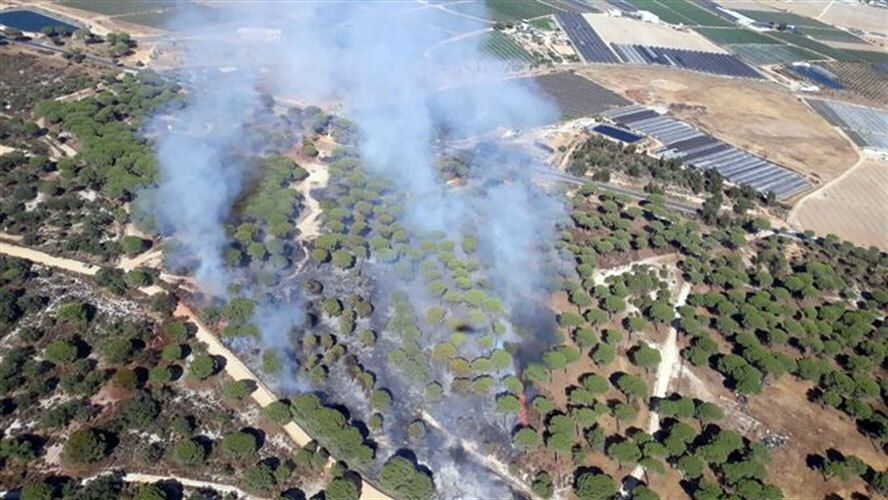 Declarado un segundo incendio en Lucena tras estabilizar el Infoca el primero