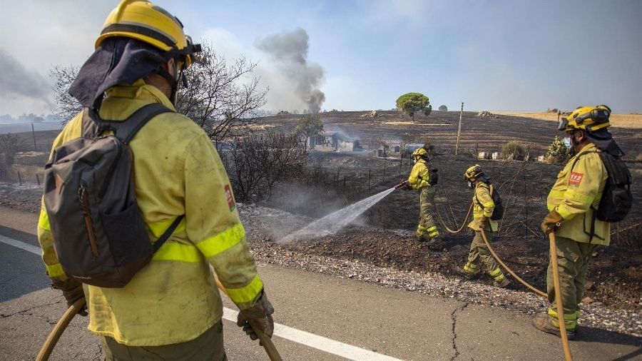 WWF señala que incendios como el de Almonaster se dan en territorios con 'una deficiente gestión'