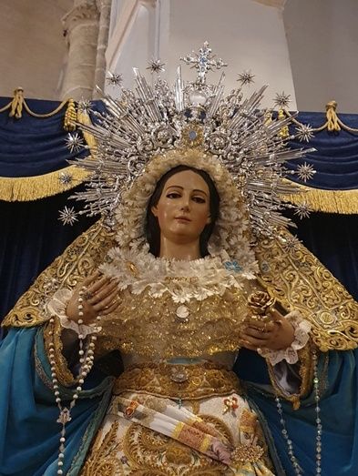 La Virgen de Los Ángeles estrena una ráfaga donada por el Grupo Joven