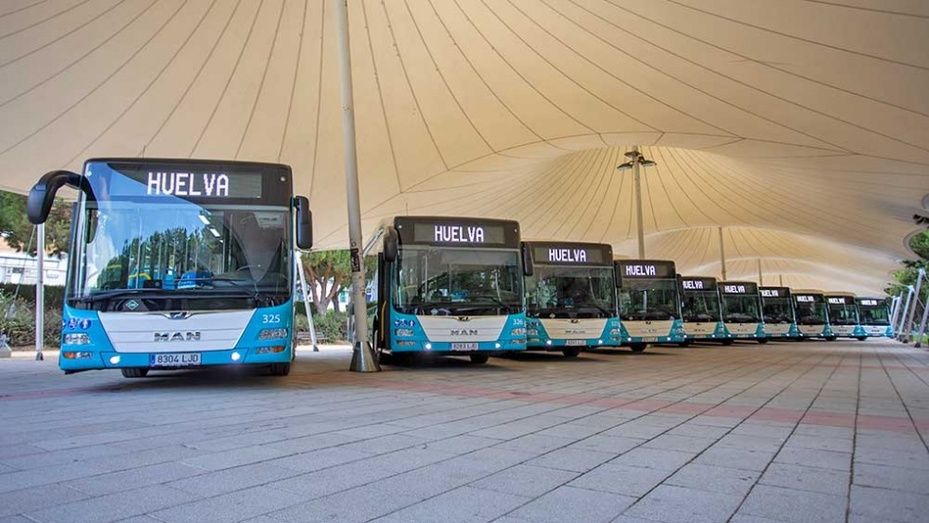 Emtusa culmina la renovación de la mitad de su flota con diez nuevos autobuses movidos por gas natural