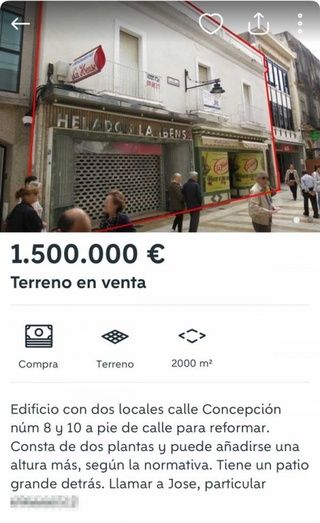 El runrún: El local de La Ibense, en venta