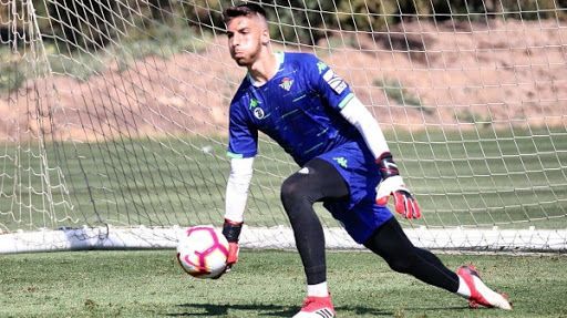 Dani Rebollo inicia la pretemporada con el primer equipo del Betis