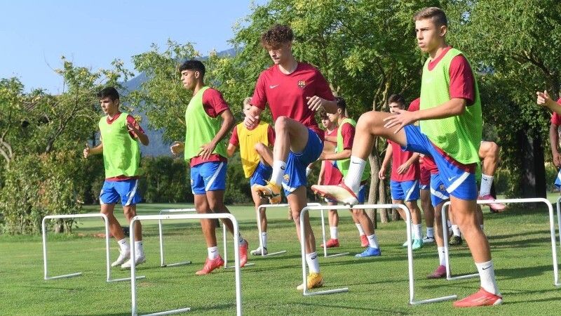 Fermín López arranca en el juvenil A su sexta temporada en el Barcelona