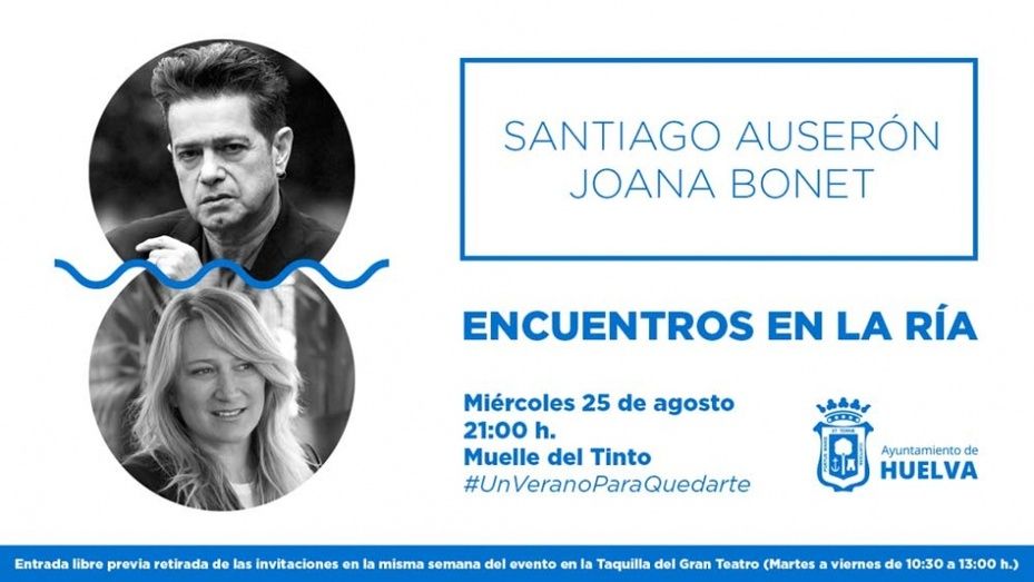 Santiago Auserón y la periodista Joana Bonet se darán cita este miércoles en la tercera sesión de 'Encuentros en la Ría'