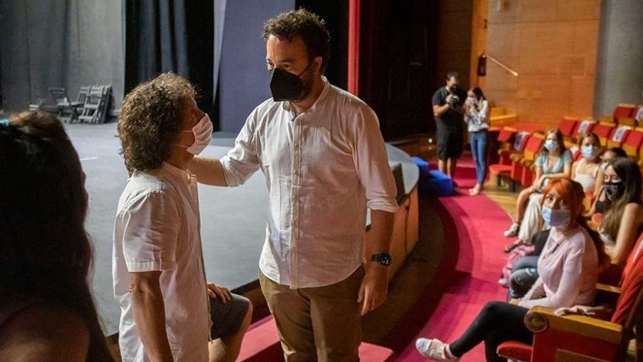 Víctor Ullate Roche y Nuria Sánchez enseñan en la Casa Colón cómo afrontar la audición para un musical