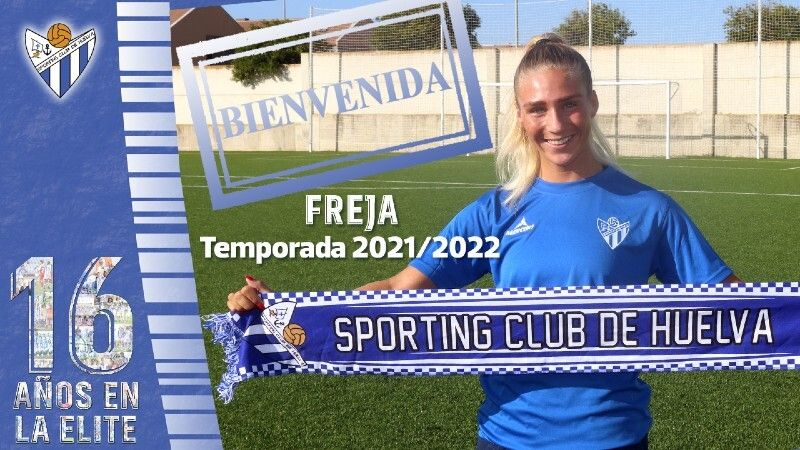 La 'todocampista' danesa Freja, octavo refuerzo del Sporting Huelva