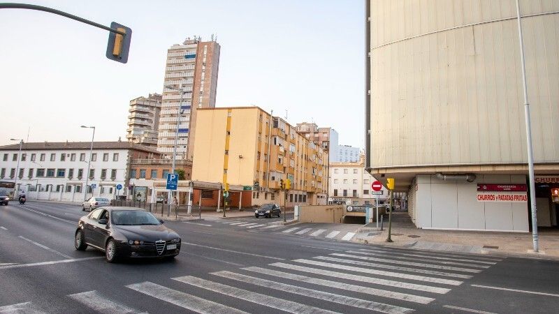 Habrá un nuevo acceso directo al Parking del Mercado del Carmen desde la calle Víctor Fuentes Casas
