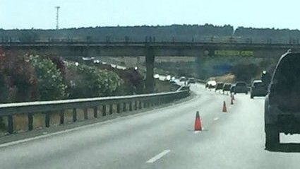 Este puente del 15 de agosto no funcionará el tercer carril reversible en la A-49