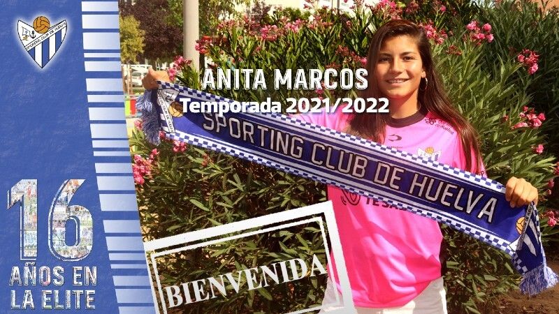 La joven Anita Marcos completa la delantera del Sporting Huelva