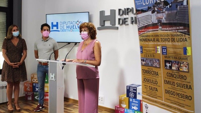 Vuelve la Feria Taurina de Cortegana con un cartel 'de nivel' de toreros y una novillada