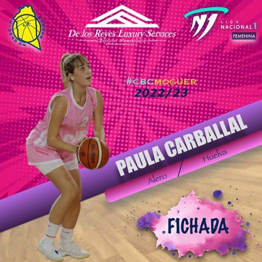 La alero Paula Carballal también se suma al CBC Moguer