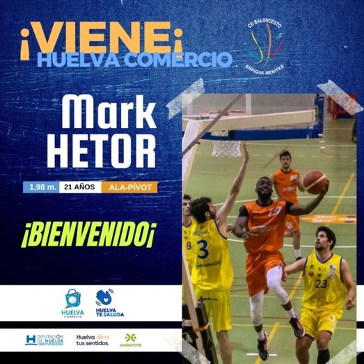 El ala-pívot Mark Hetor, tercer fichaje del Huelva Comercio