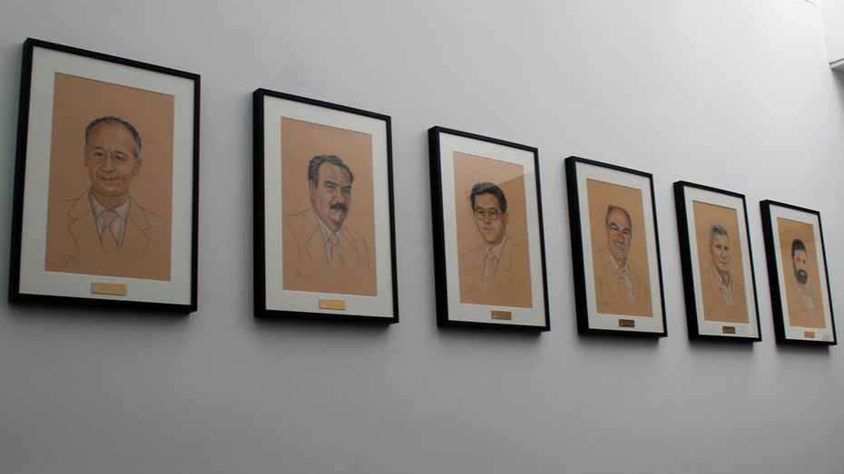 Los alcaldes democráticos de Cartaya ya tienen su galería de retratos
