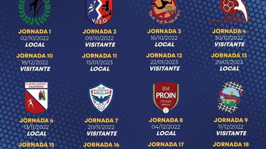 El PAN Moguer ya conoce su calendario