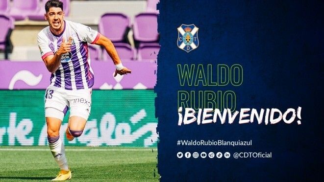 Waldo Rubio encuentra nuevo destino en Segunda División