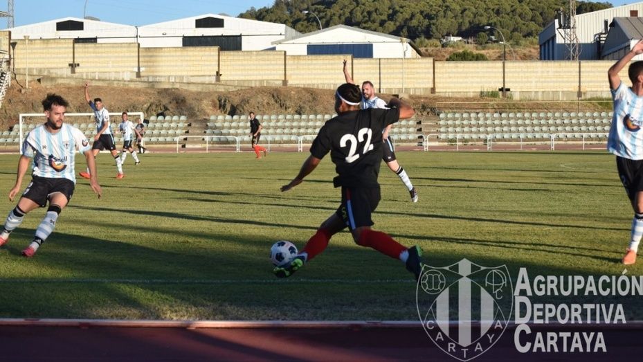 El Cartaya golea al Nerva en su segundo test de pretemporada (0-7)