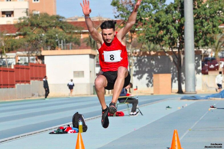 Noveno puesto para Carlos Martín en la final de triple salto del Campeonato de España