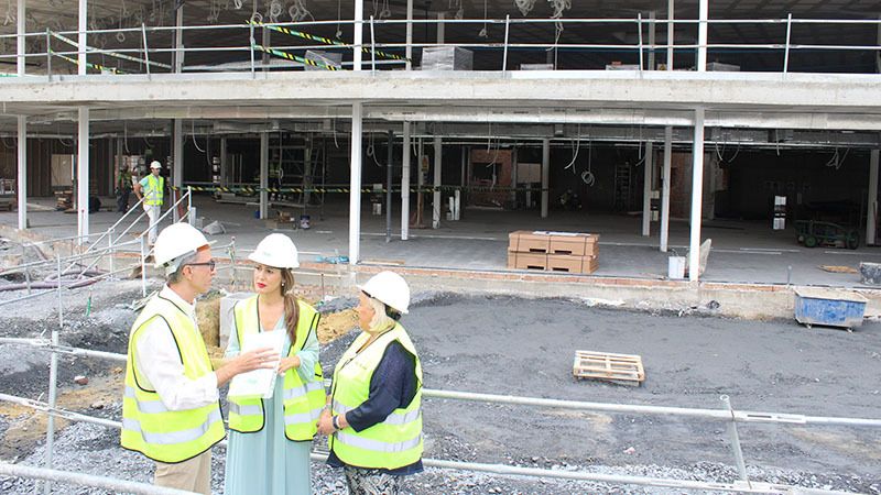 Las obras del centro de salud de Isla Chica recuperan la normalidad, según la Junta