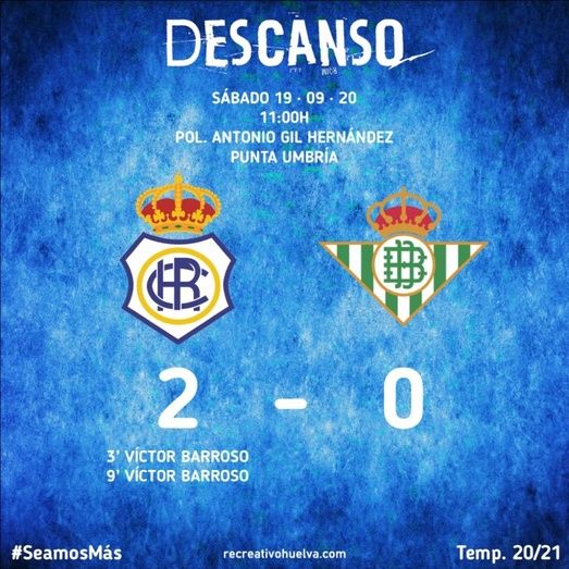 Víctor Barroso activa la ilusión en Punta Umbría (2-0)