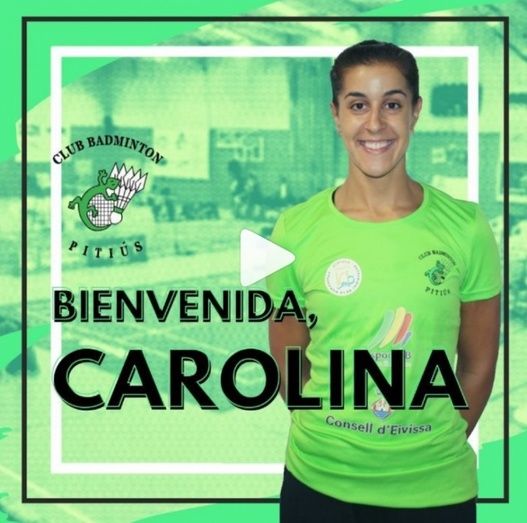 Carolina Marín continúa 'agradecida' en el CB Pitiús