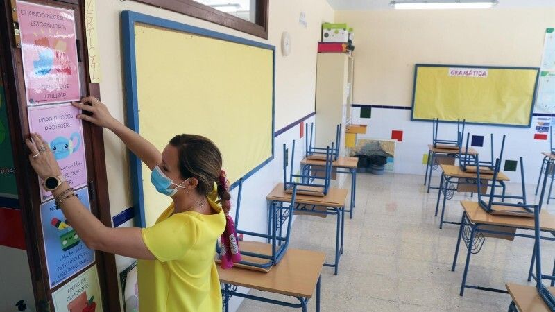 Arranca este jueves en Huelva un curso escolar marcado por el Covid-19