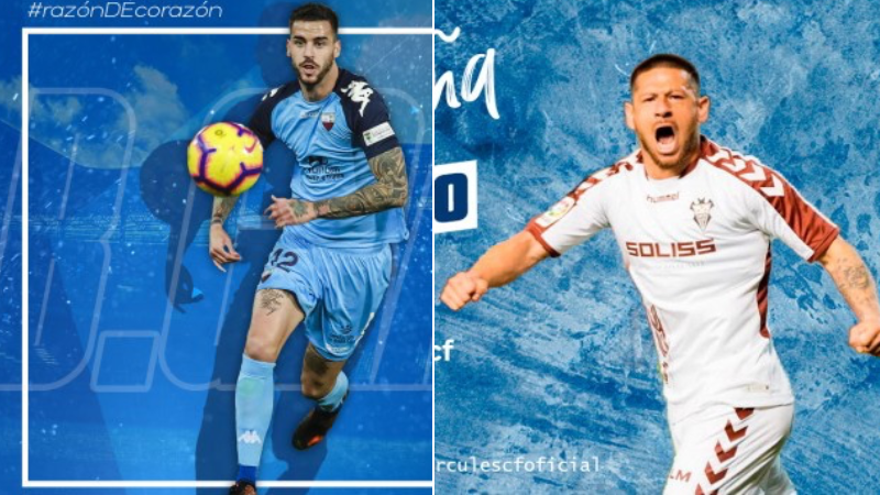 Borja Granero ficha por el Dépor y Javier Acuña por el Hércules