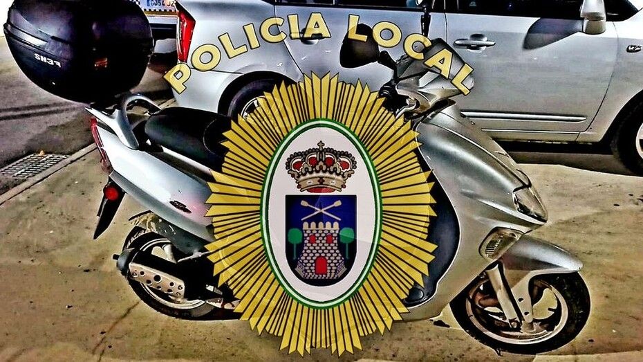 Recuperan en Aljaraque un ciclomotor que había sido robado en Huelva capital