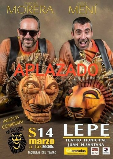 Aplazado hasta nueva fecha el espectáculo “Me Reí, León (El Musimal)” en Lepe