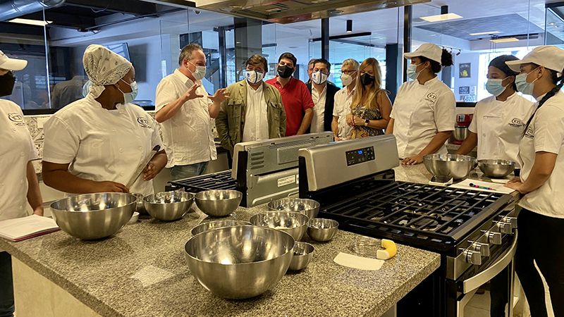 ‘Binómico’ se reúne con la Embajada y el Instituto Culinario Dominicano