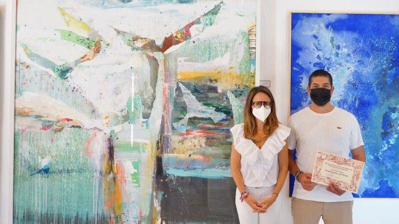 Pepe Bonaño gana el Salón Nacional de Pintura 'Ciudad de Ayamonte'
