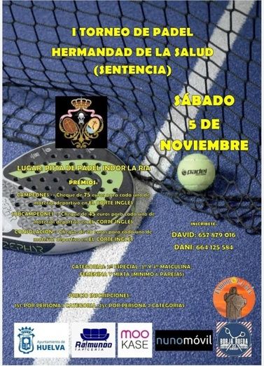 La Hermandad de la Salud organiza un torneo de pádel