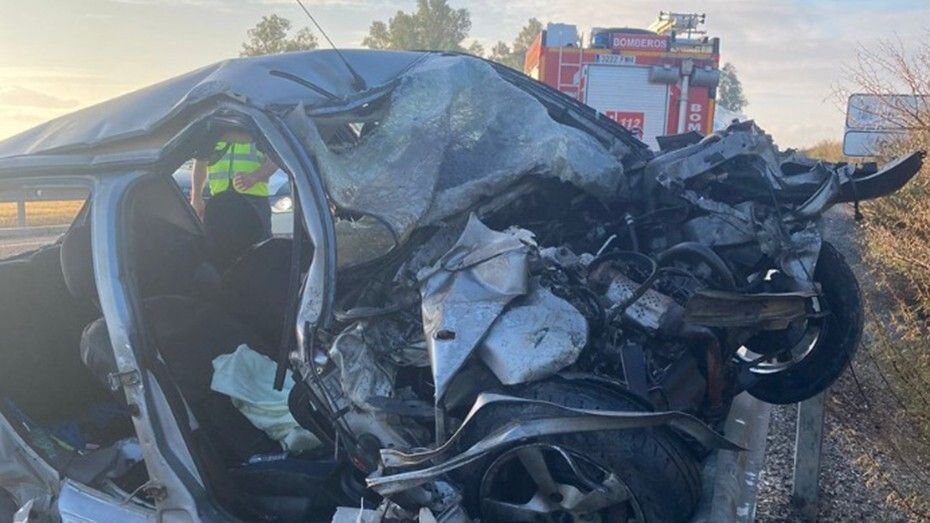 Fallece un varón de Santa Olalla del Cala tras colisionar su coche con un autobús en la N-630 a su paso por Guillena