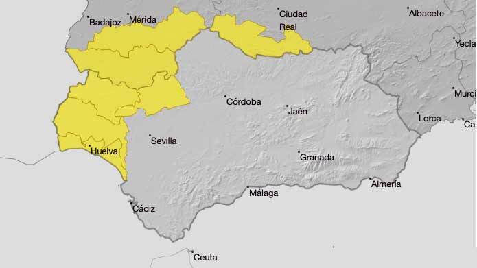 Ampliado a toda la provincia el aviso amarillo por tormentas
