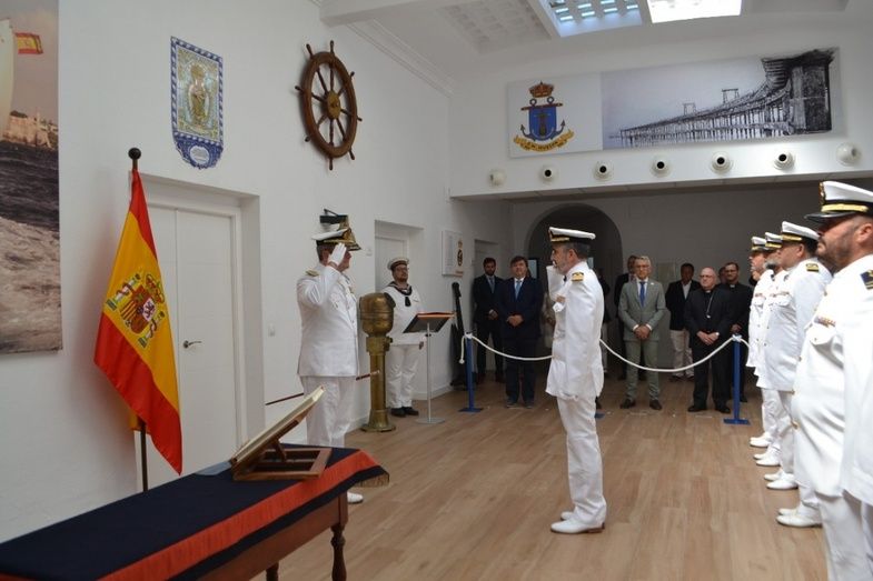 Toma de posesión del nuevo Comandante Naval de Huelva