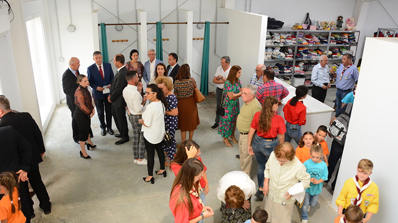 Cáritas Palos de la Frontera estrena nuevo local gracias al Ayuntamiento