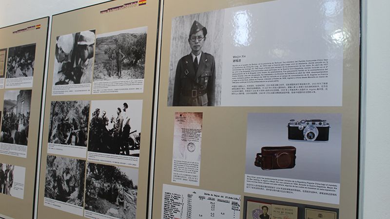 Llega a la Casa Colón una muestra sobre brigadistas chinos en la Guerra Civil