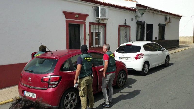 Detenidas 26 personas, nueve de ellas en Gibraleón, Bollullos y Palos, tras una macrooperación contra el tráfico de hachís