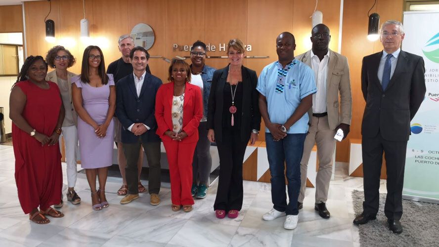 Una delegación de la Red de Cooperación Académica y Empresarial ‘Hekima’ visita el Puerto de Huelva