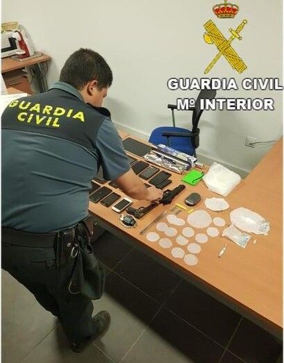 Desarticulan dos puntos de venta de droga en Aracena que abastecían a los consumidores durante el estado de alarma