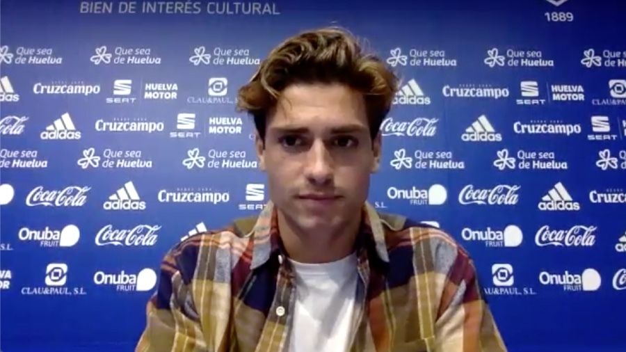 David Alfonso y su debut más dulce que agrio en el Colombino: 'Se ha cumplido un sueño'